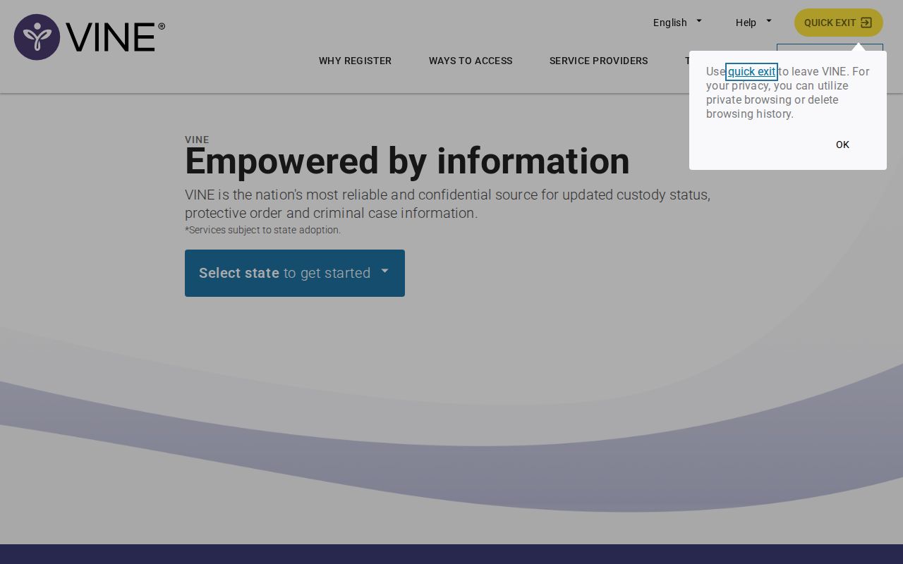 Boone County arrest custody status and notification search